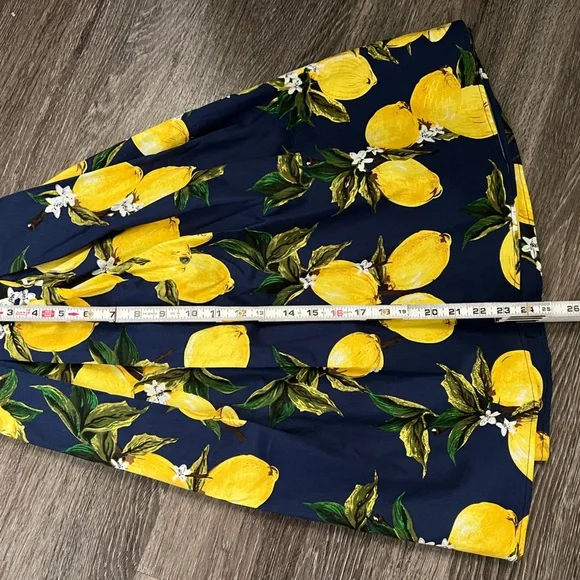 COPY - Lemon print skirt - Picture 5 of 7